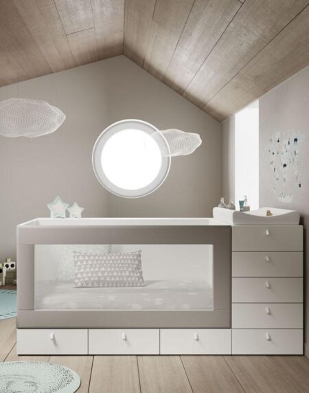 Cuna convertible Cubo INFINITY 4