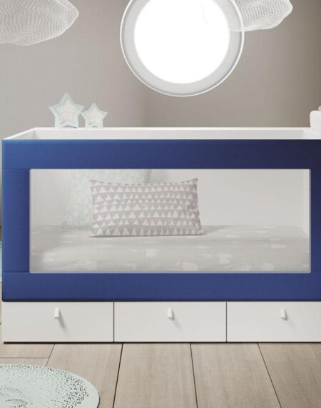 Cuna Cubo con Cajones