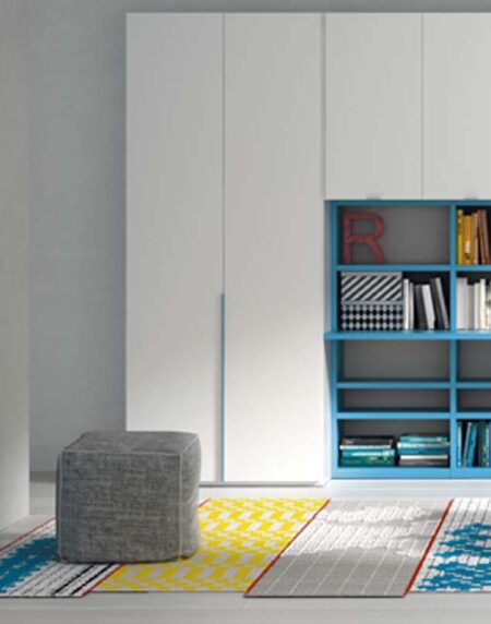 Armario juvenil 2 puertas Milán