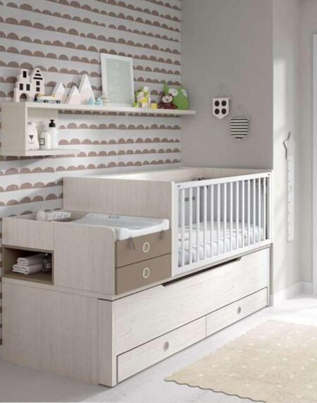 Cuna convertible 24 Bi-cama Plus