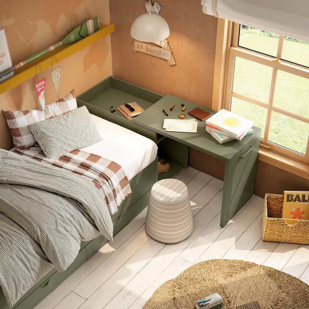 Habitación juvenil con cama nido - Imagen 2