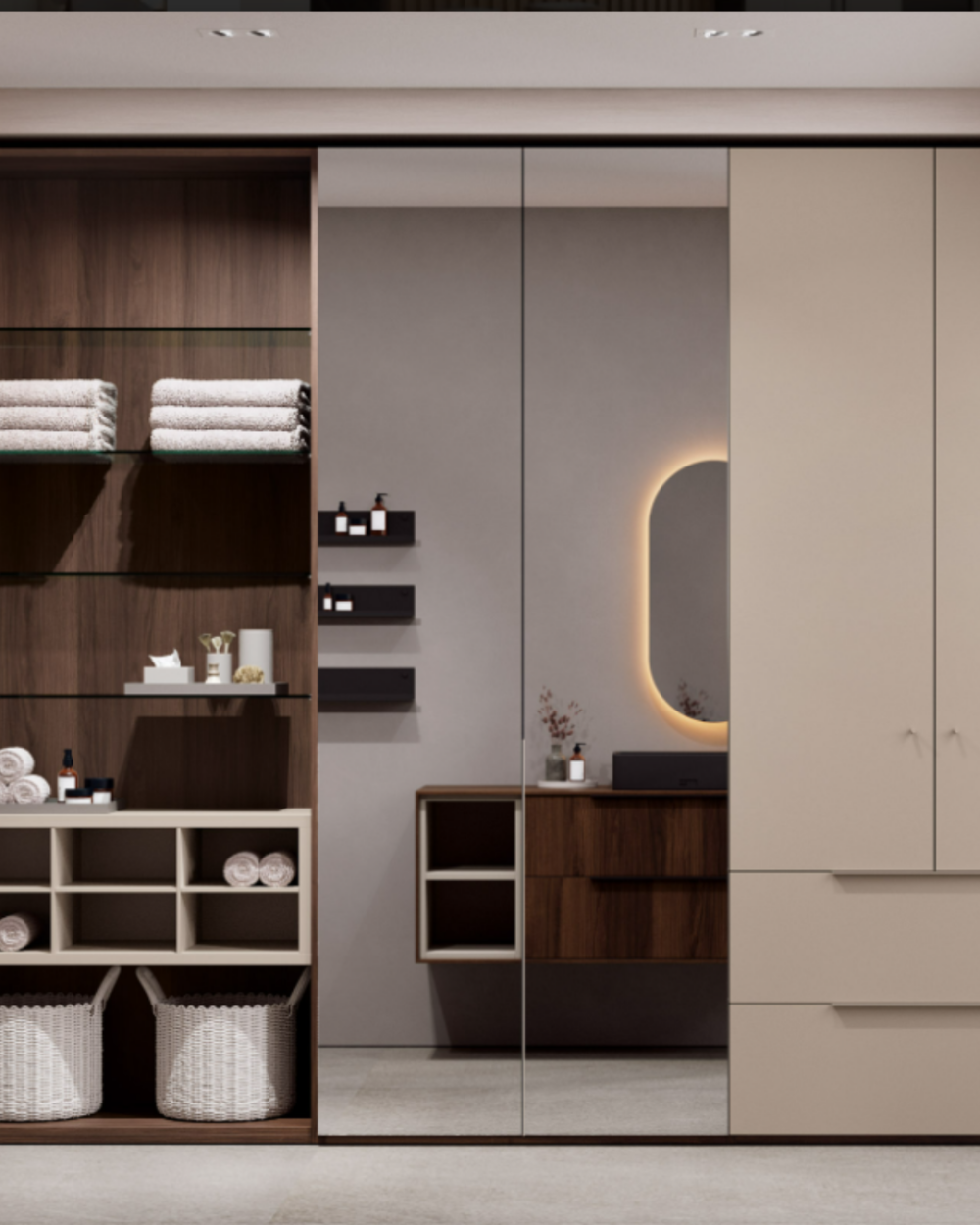Armario para separar dos ambientes - Imagen 2