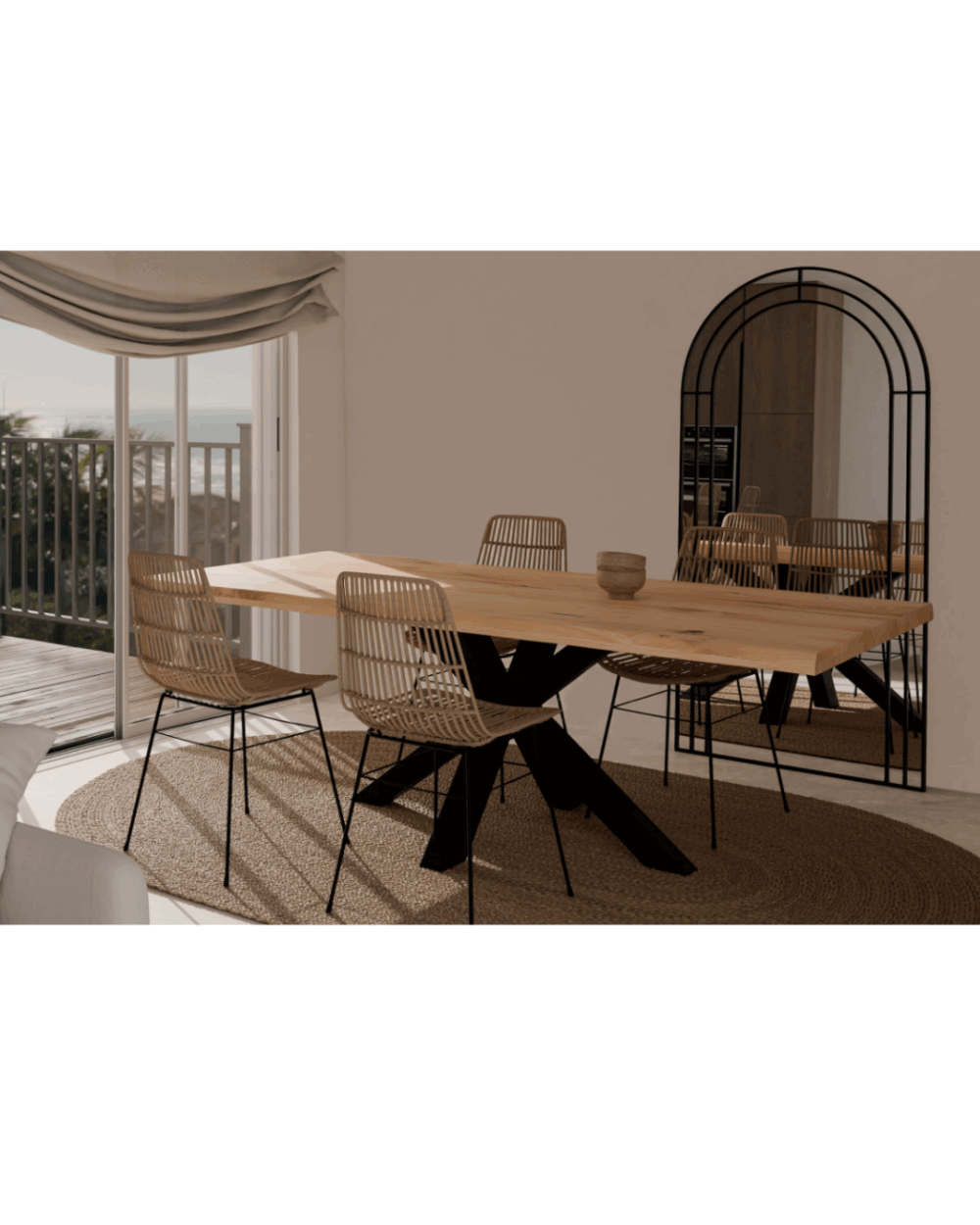 Espejo ORLEANS negro - Imagen 4