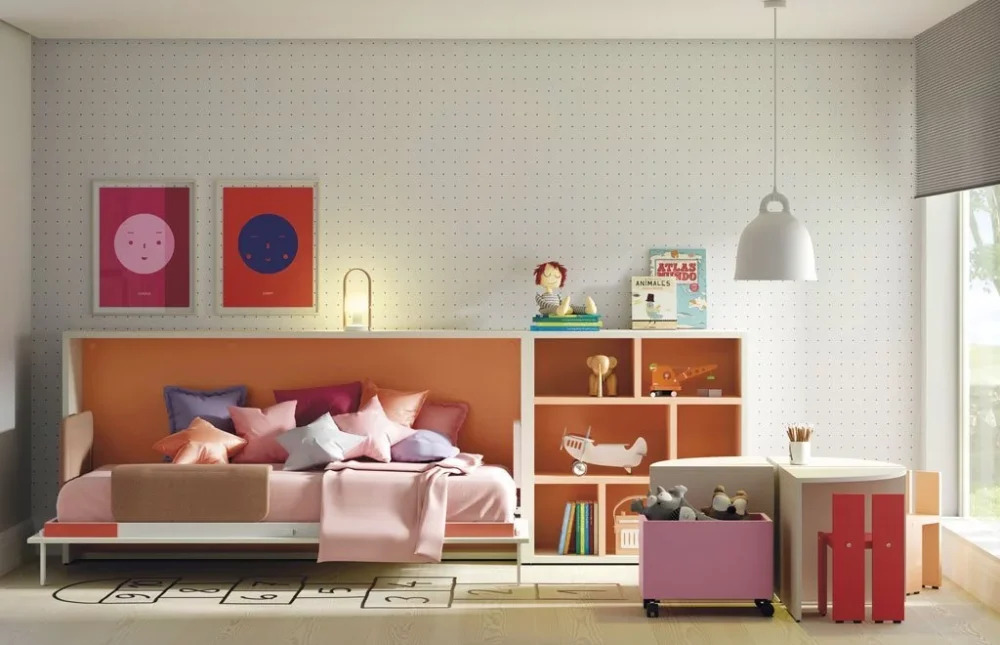 Cama abatible horizontal