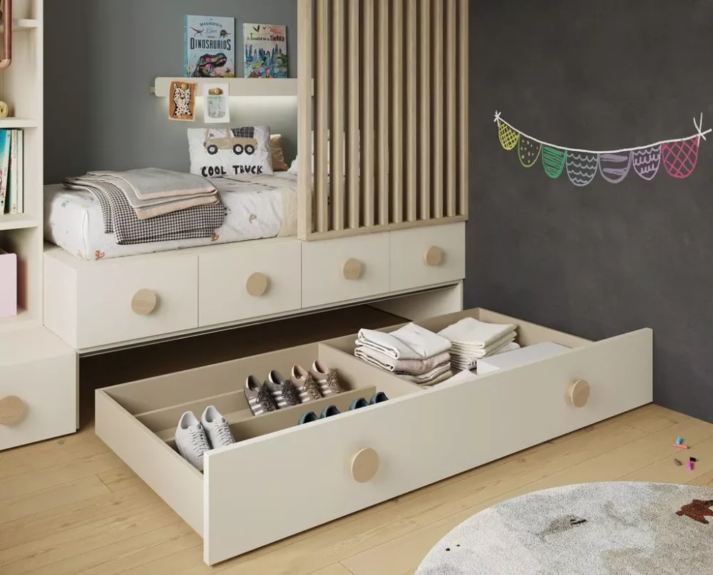 Cama modular con cajones - Imagen 7