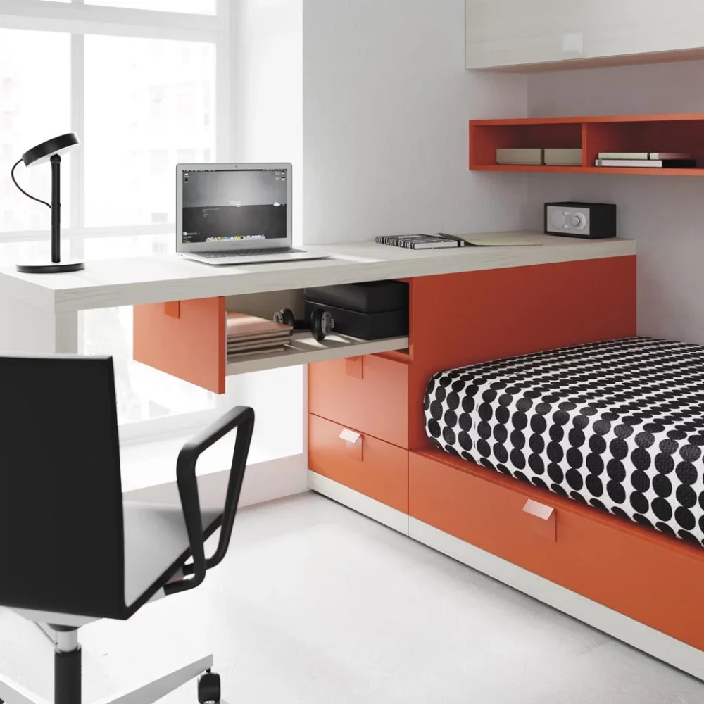 Cama nido con TV - Imagen 2