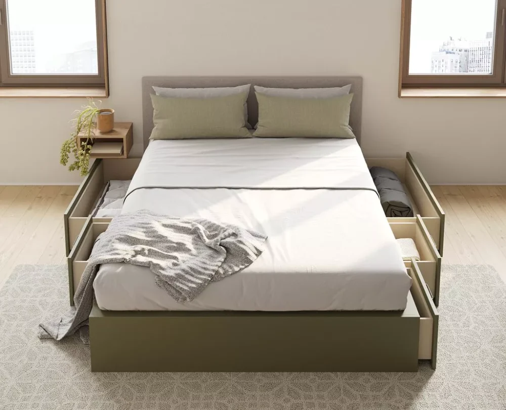 Cama con cajones inferiores - Imagen 2