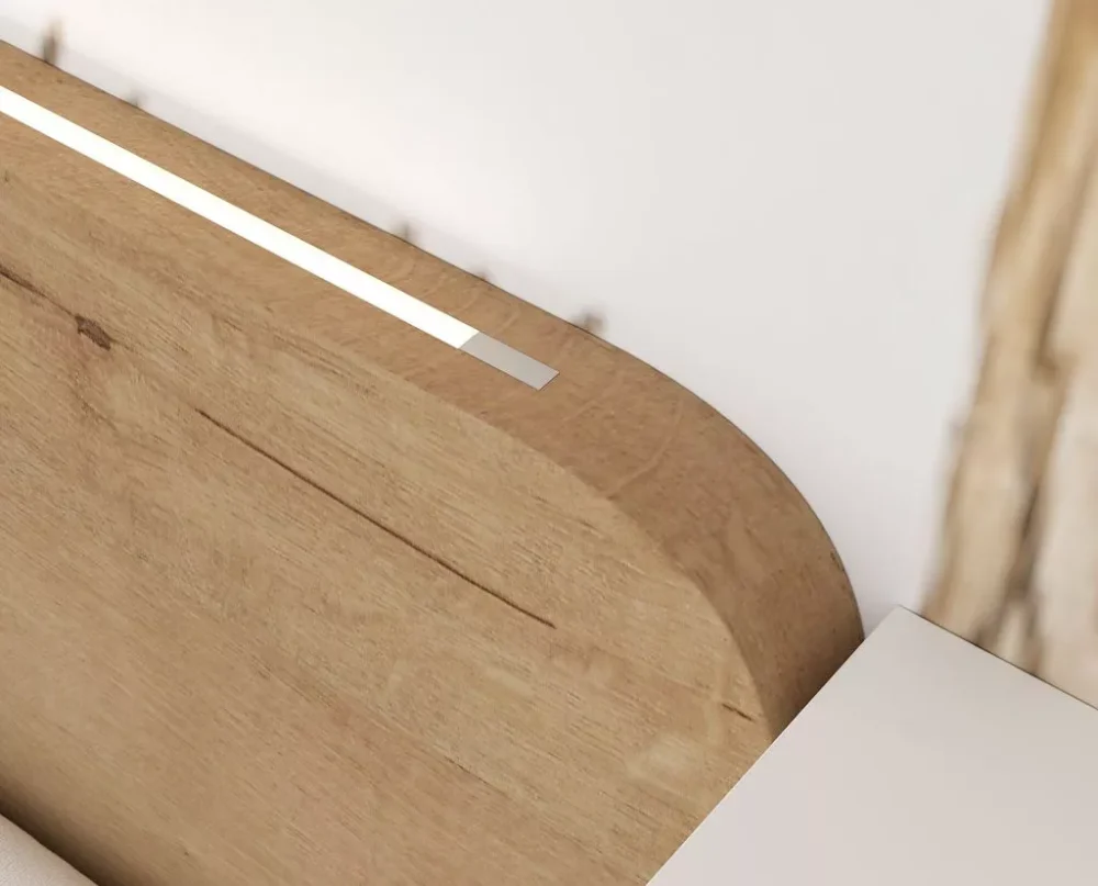 Cama modular con cabecero de LED - Imagen 2