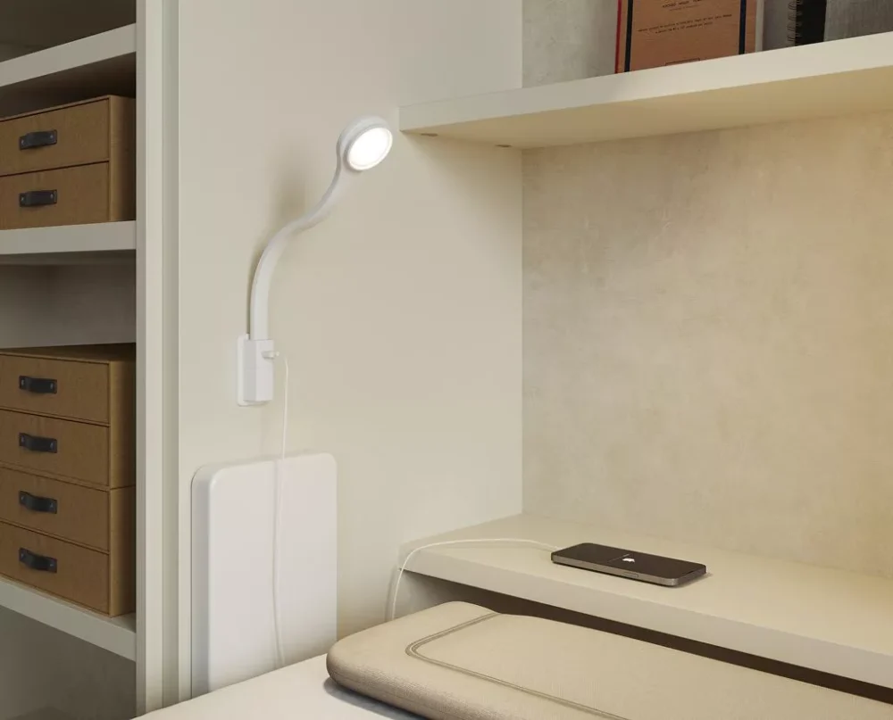Cama integrada en salón - Imagen 4
