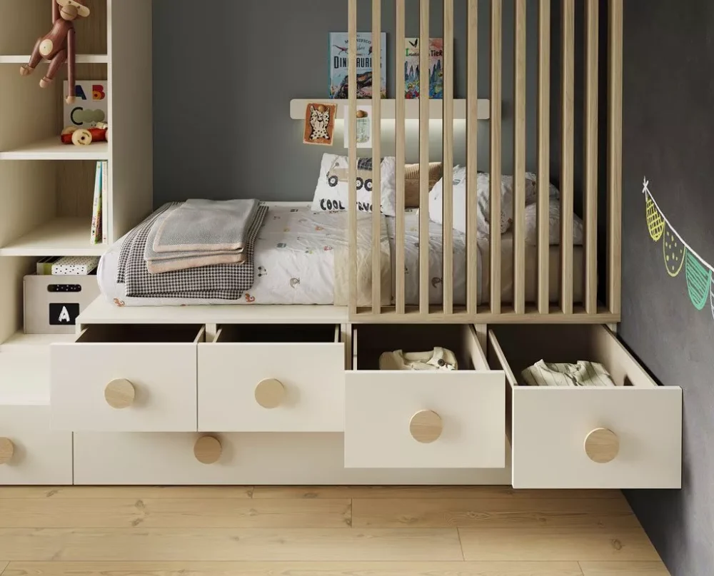 Cama modular con cajones - Imagen 3
