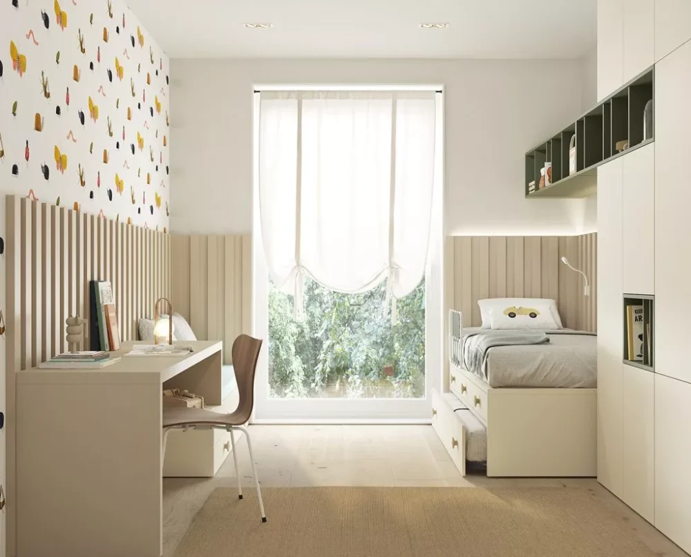 Dormitorio juvenil neutro - Imagen 6