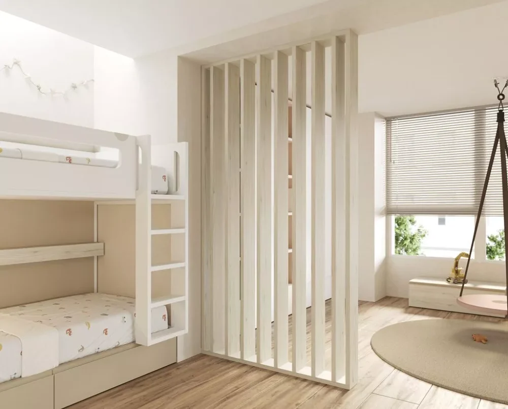 Cama litera con separador - Imagen 2