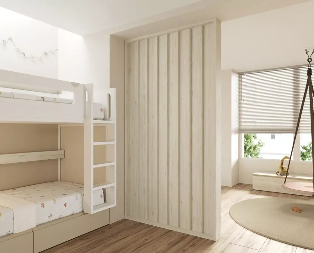 Cama litera con separador - Imagen 3