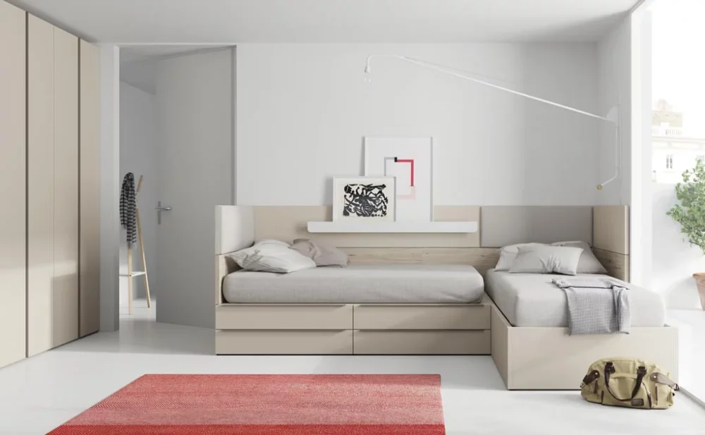Doble cama canapé