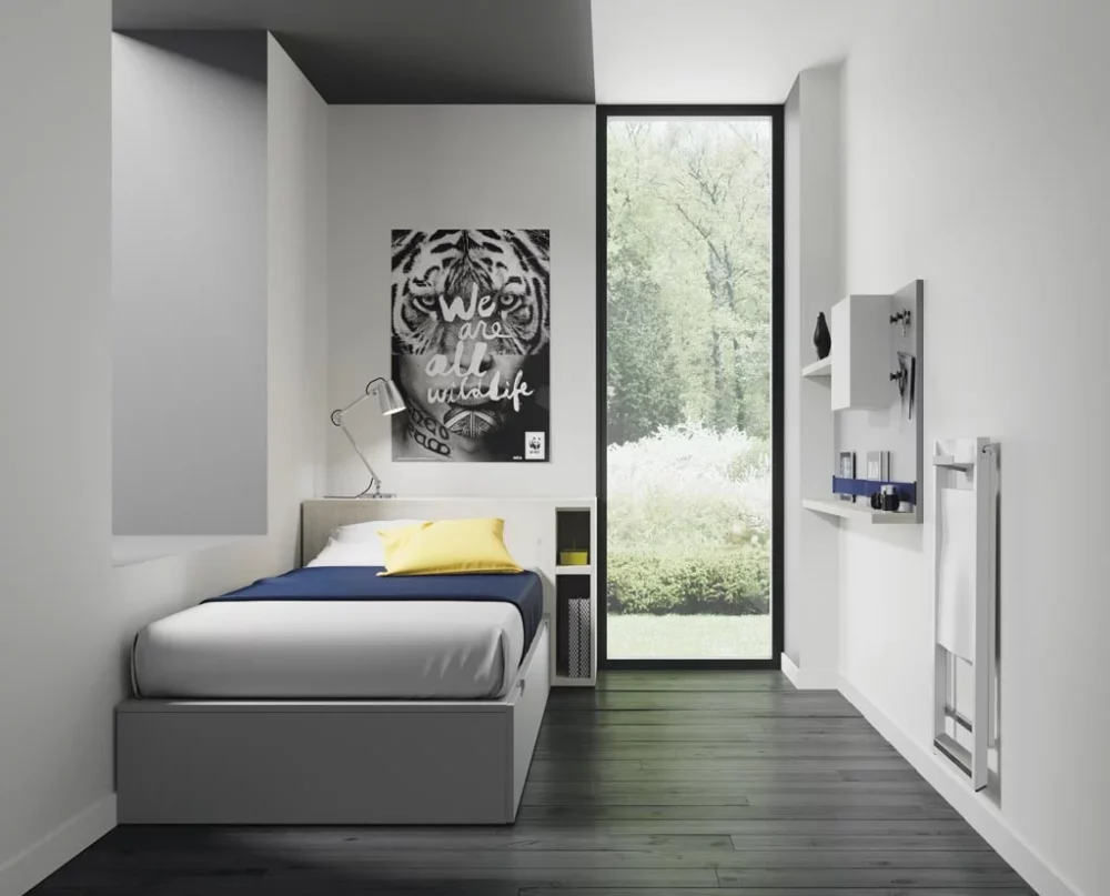 Cama modular con otra cama
