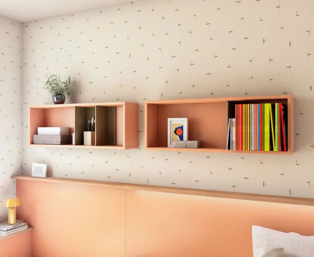 Dormitorio con dos camas en L - Imagen 4