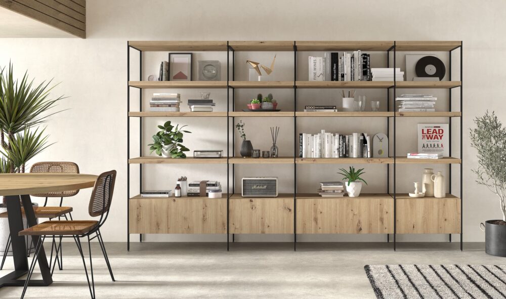 Librería metálica N103