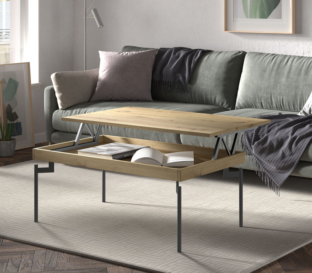 Mesa centro elevable N107