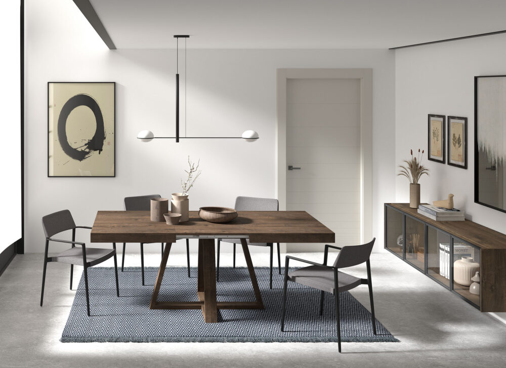 Mesa comedor extensible N113