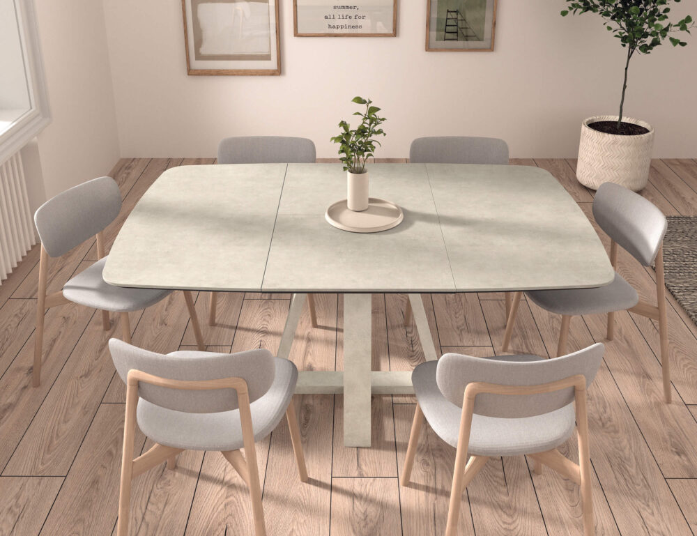 Mesa comedor extensible N238 - Imagen 2