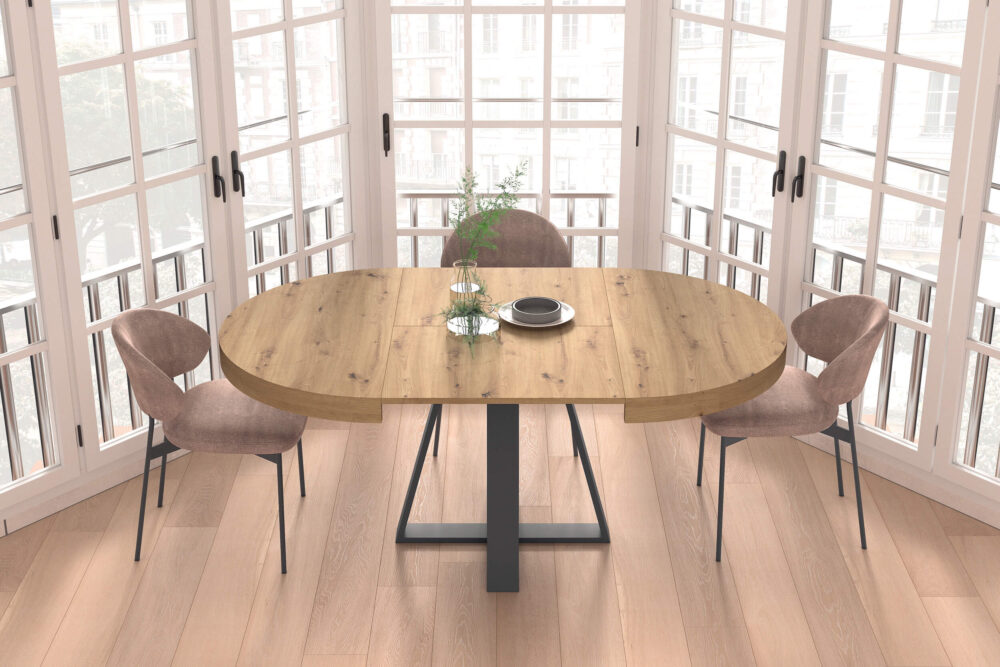 Mesa comedor extensible N239 - Imagen 2