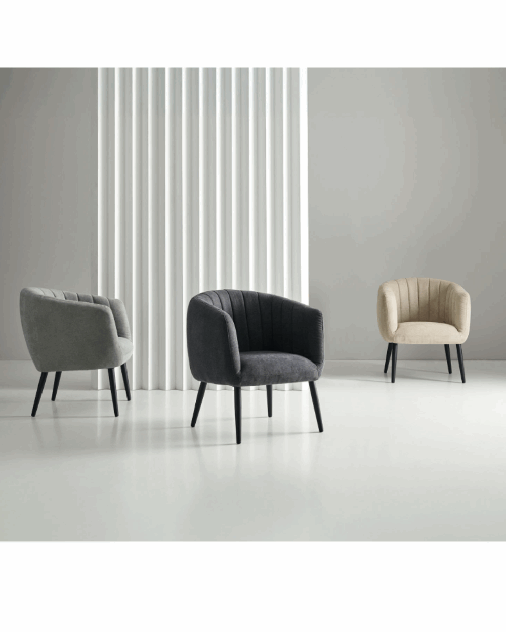 Butaca beige VENICE - Imagen 6