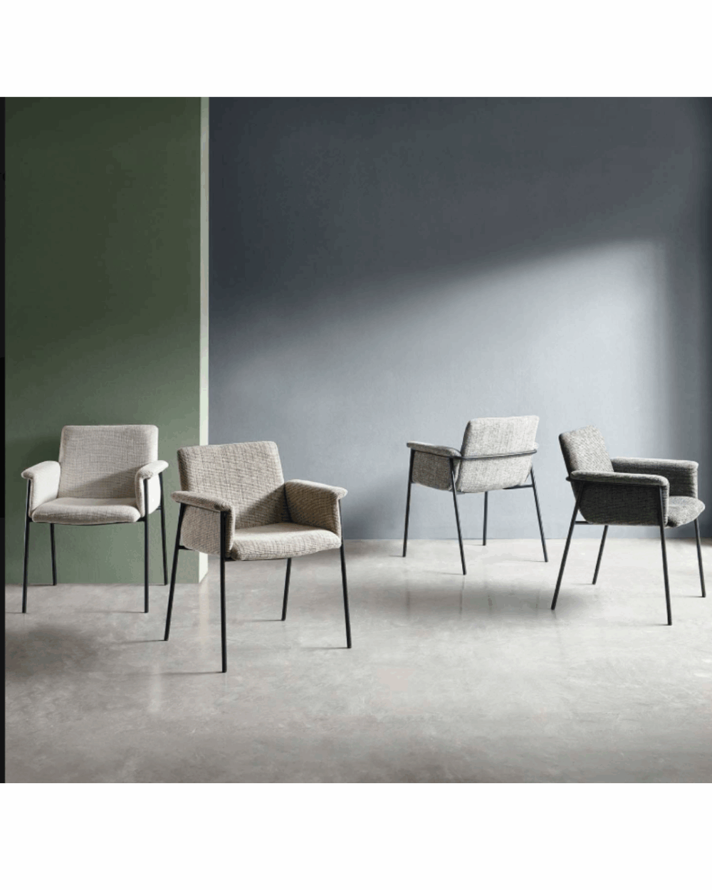 Silla CAROLYN gris oscuro - Imagen 7