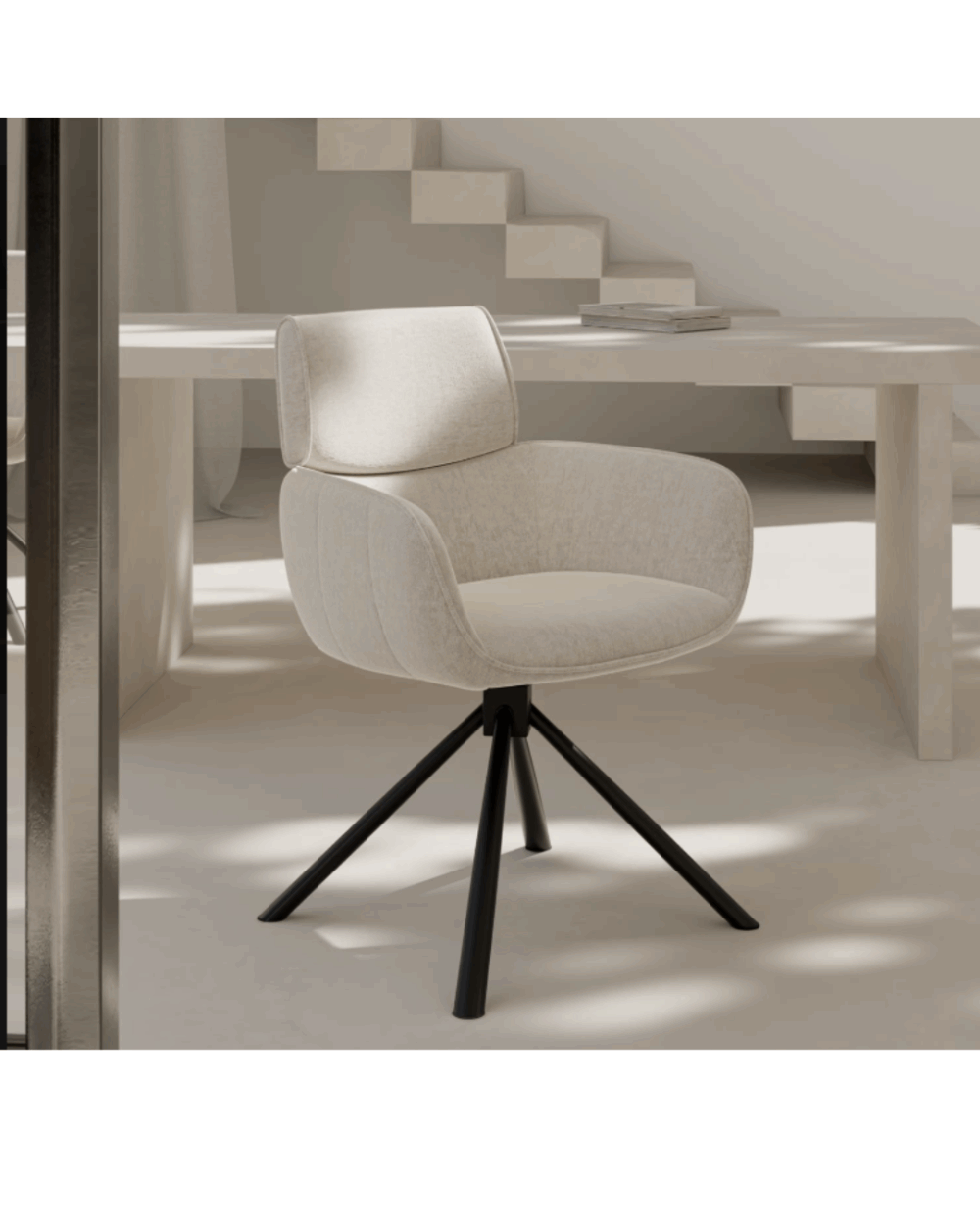 Silla DIANE beige - Imagen 5