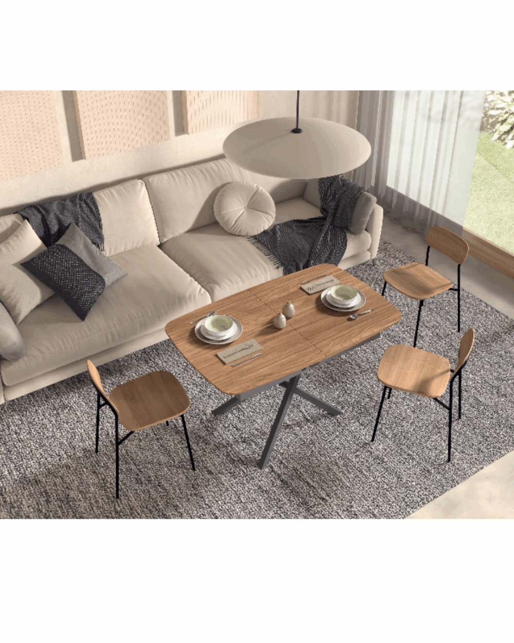 Mesa extensible N248 - Imagen 3