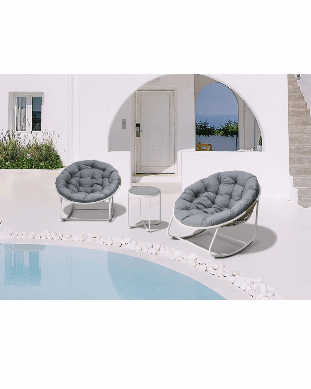 Mesa auxiliar exterior Bely - Imagen 8