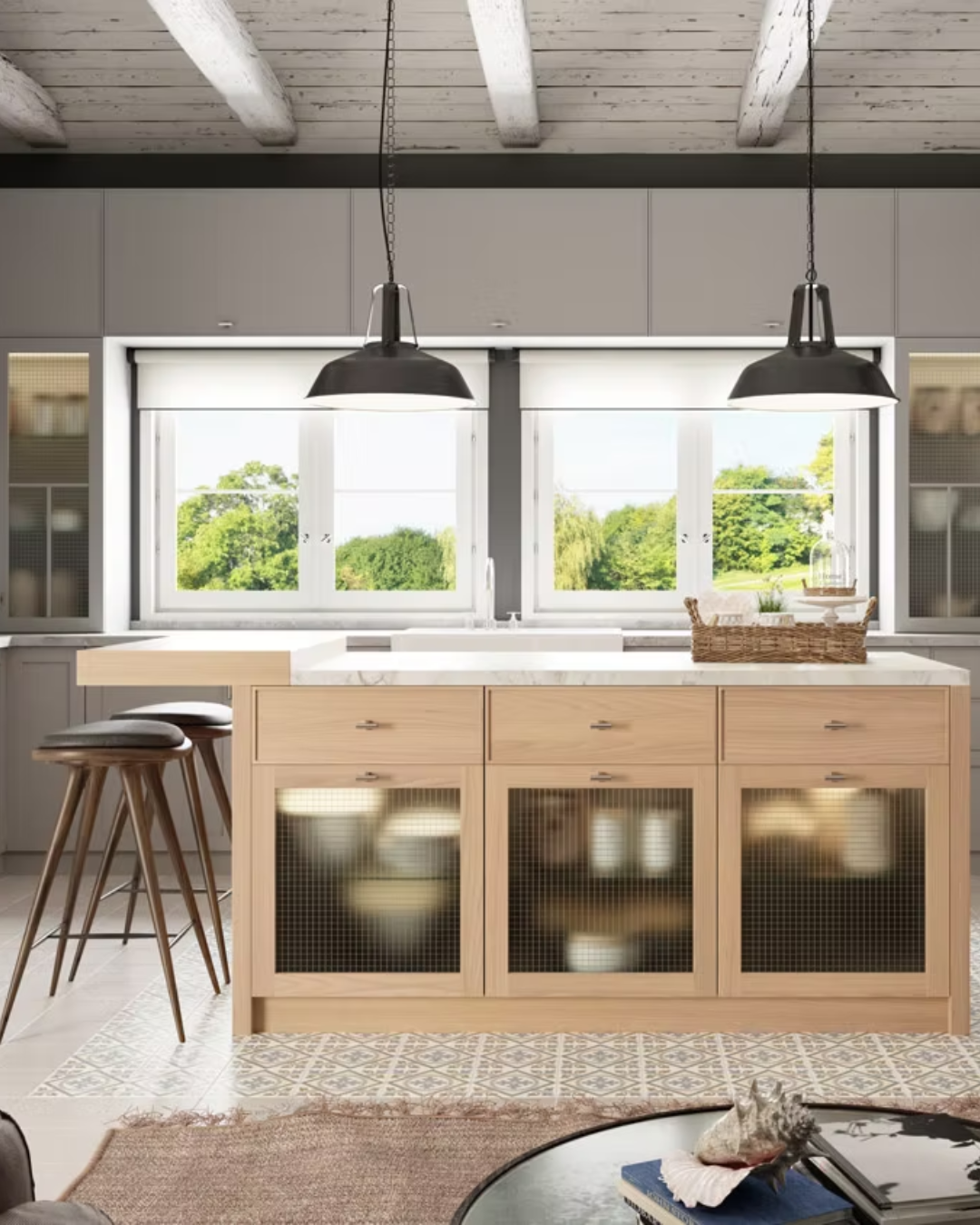 Cocina Aran Olmo y Laca