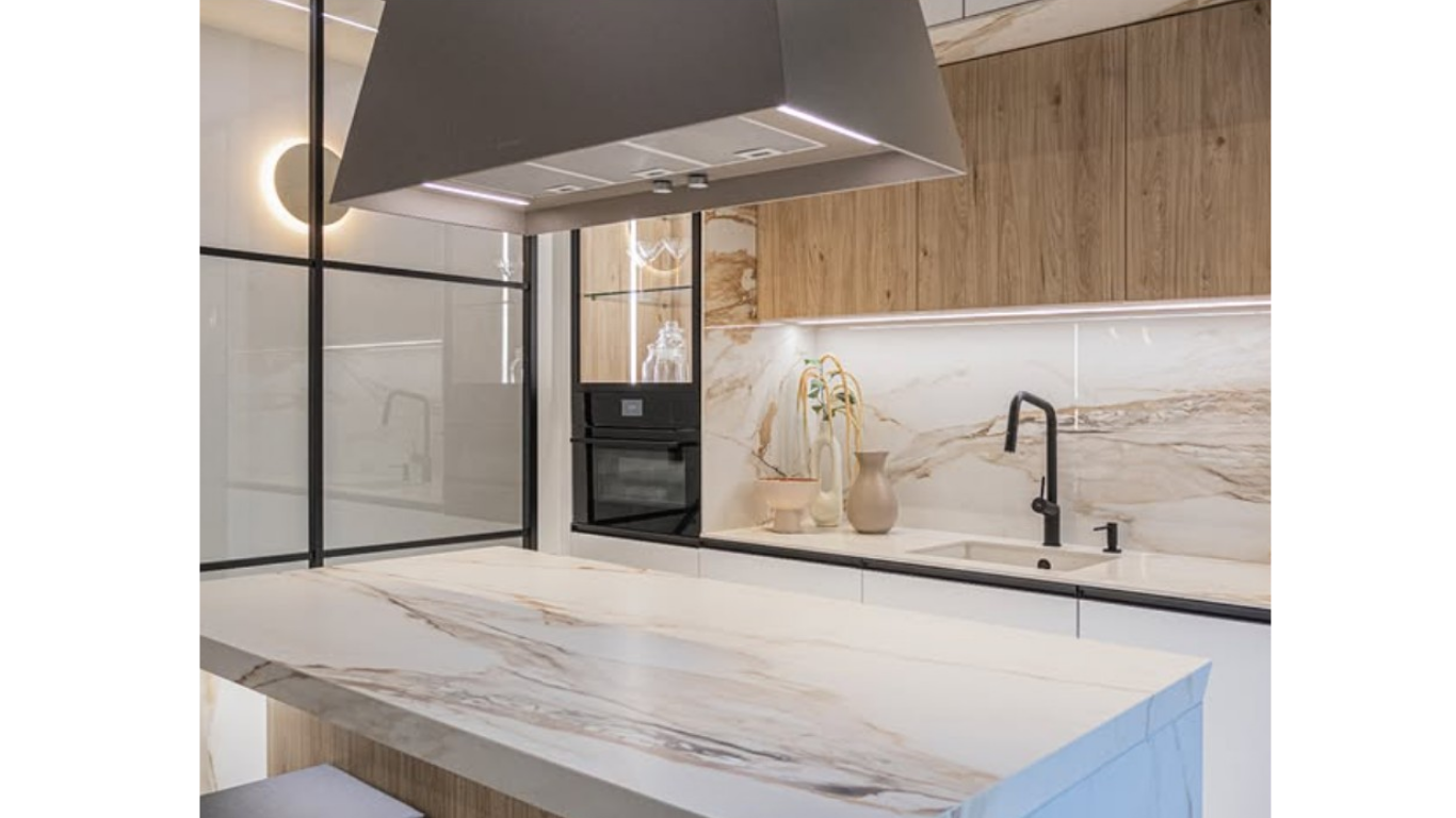 Cocina blanca lacada - Imagen 3