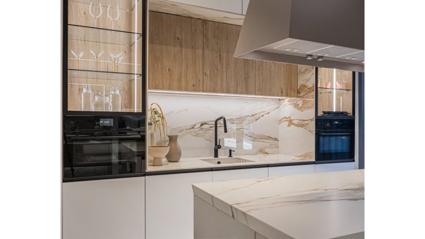 Cocina blanca lacada - Imagen 6