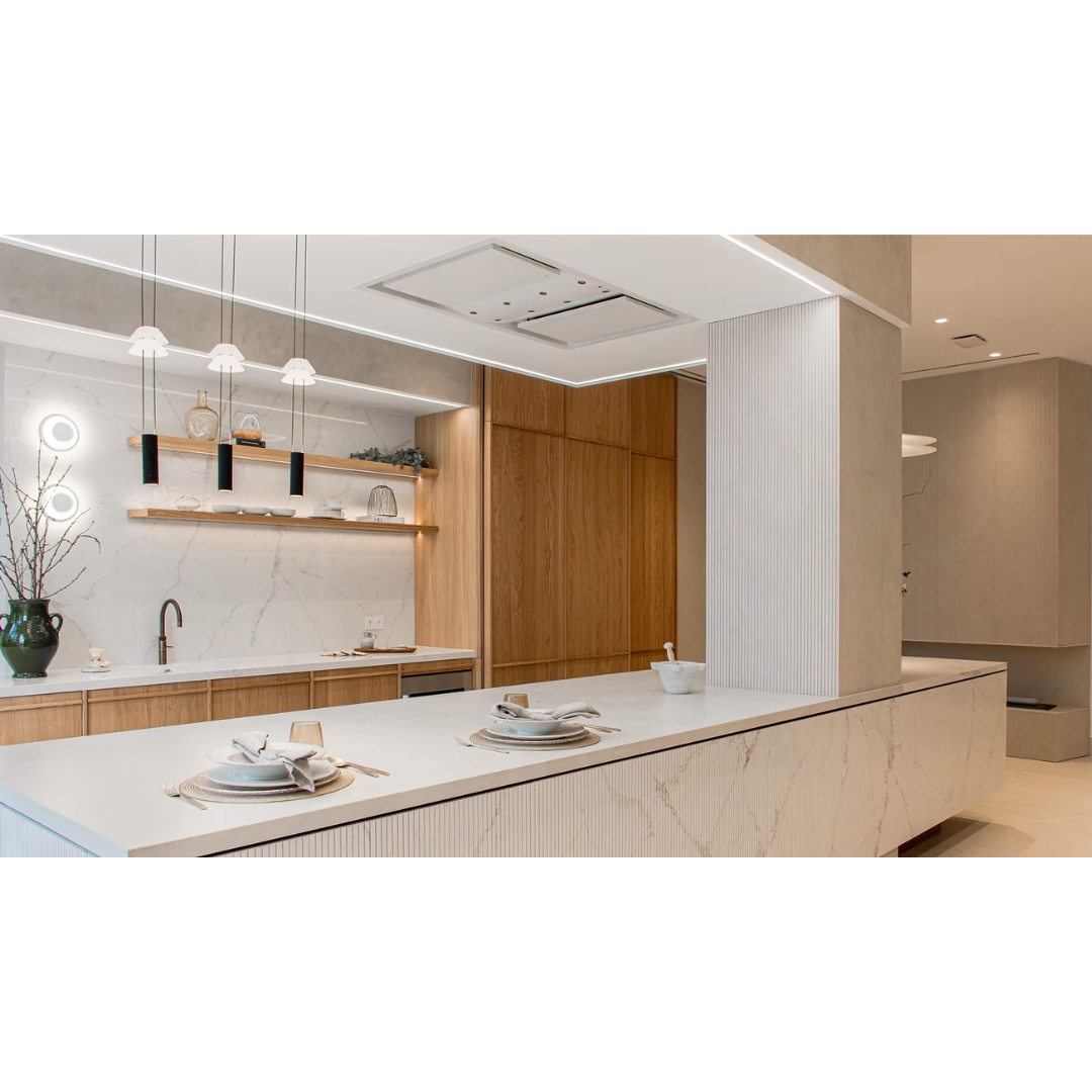 Cocina blanco y roble - Imagen 10