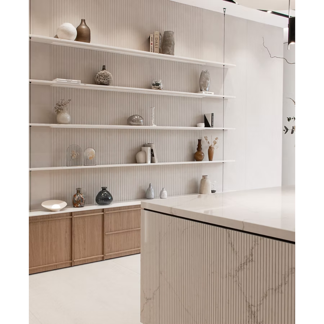 Cocina blanco y roble - Imagen 4