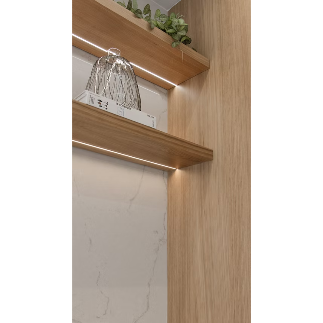 Cocina blanco y roble - Imagen 5