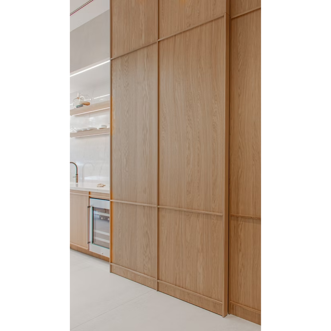 Cocina blanco y roble - Imagen 9