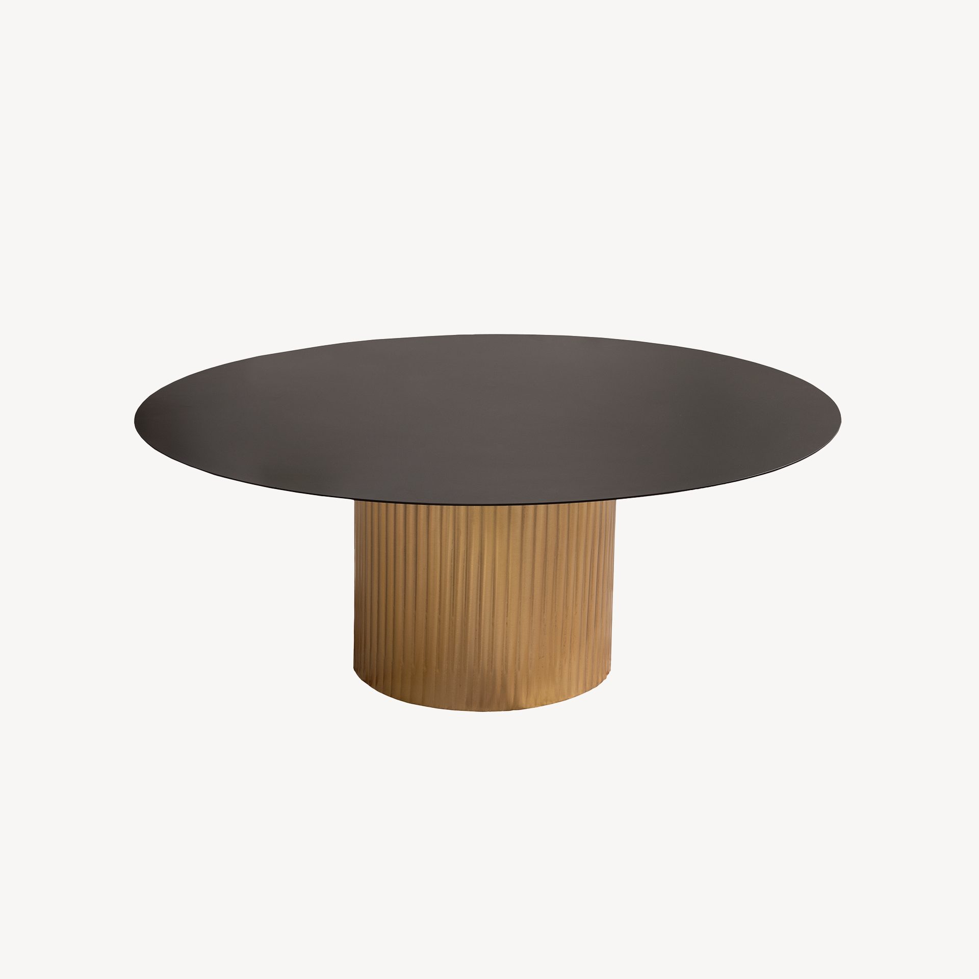 Mesa centro metal negra