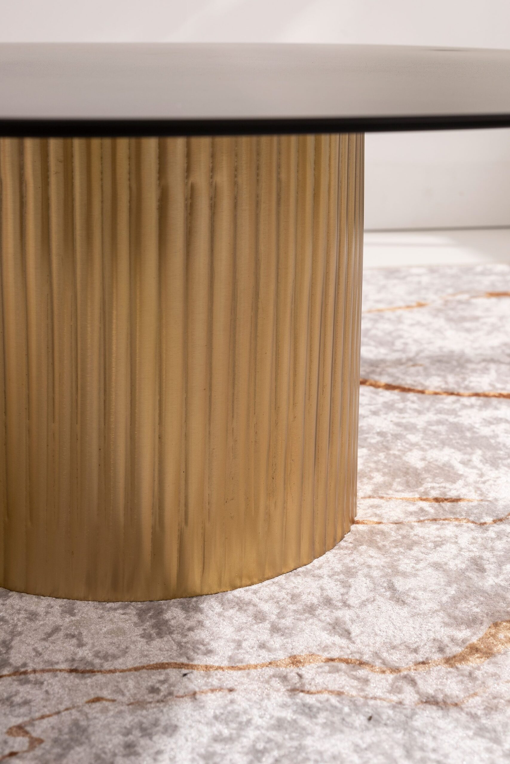 Mesa centro metal negra - Imagen 4