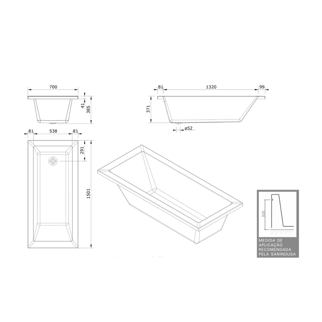 Baño Vértice bañera - Imagen 5